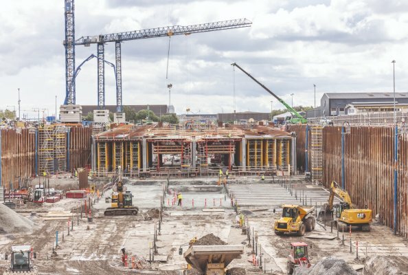 The 1.4-kilometre-long Nordhavn Tunnel in Copenhagen is being constructed as a twin-tube tunnel with separate directions of travel.