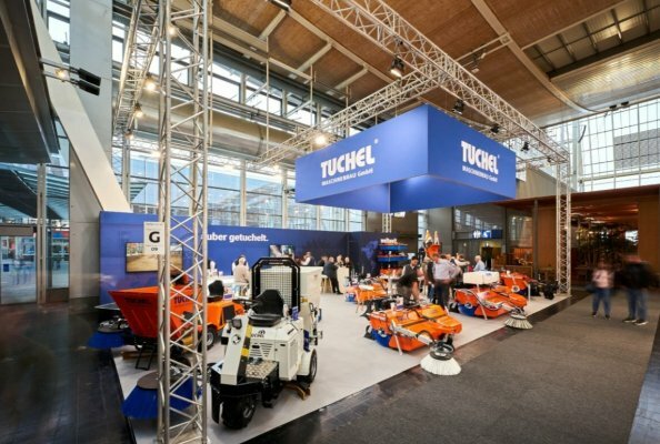 A real eye-catcher: Tuchel´s new, modern trade fair appearance at Agritechnica sends a clear signal about the brand´s future-oriented direction.