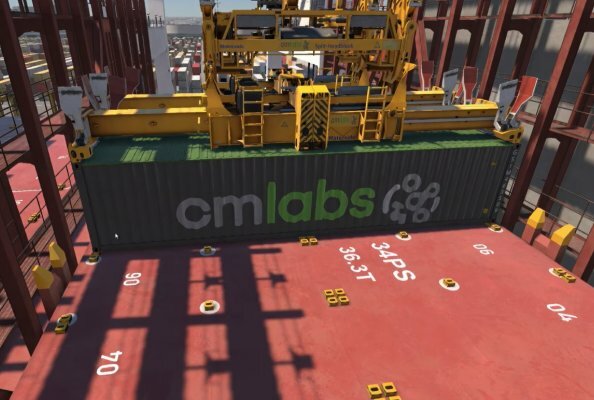 CM Labs and Stinis Partner to Advance Simulation for Tandem Spreader Operations at TOC Europe 2026