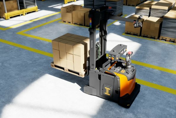 Toyota Material Handling Europe and SoftServe uses NVIDIA Physical AI