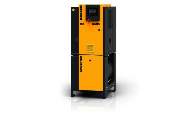 Kaeser’s Aircenter series models provide dependable and efficient compressed air production, treatment and storage within a single compact unit – perfect for tough, continuous use in agricultural and animal husbandry applications.