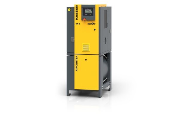 Kaeser’s Aircenter series models provide dependable and efficient compressed air production, treatment and storage within a single compact unit – perfect for tough, continuous use in agricultural and animal husbandry applications.
