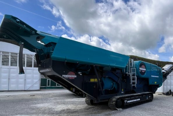 PowerX will demonstrate how the Premiertrak R450 supports their rental and contract aggregate processing services.