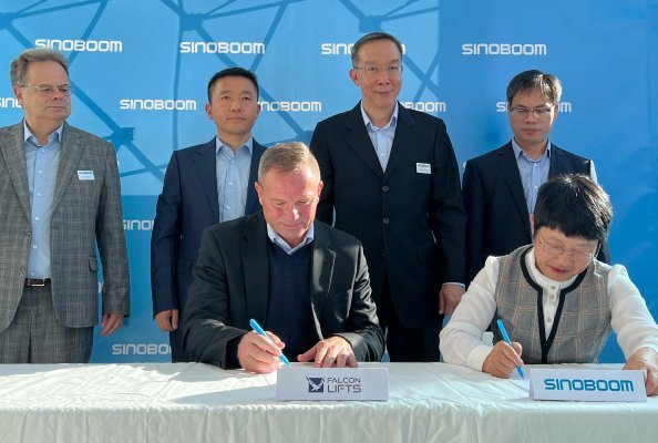 Sinoboom press conference - Falcon signing