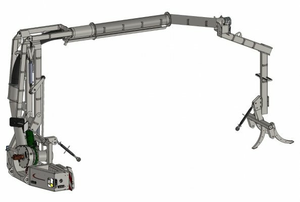 Fliegl Agrartechnik GmbH presents the Tele front suction arm