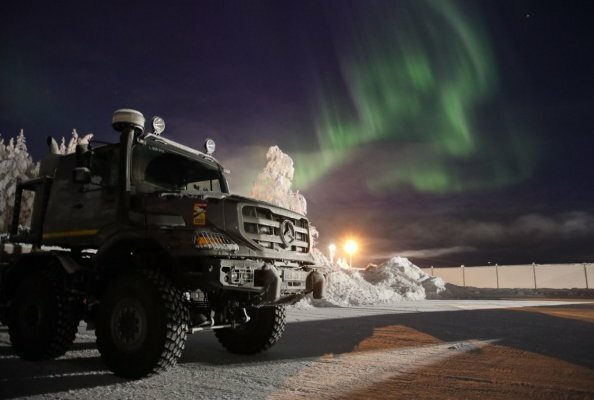 Winter Testing Mercedes-Benz Trucks January 2026