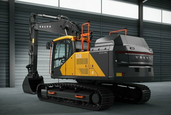 Updated Volvo EC230 Electric boasts full day operation