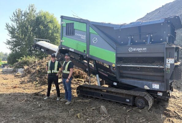 L-R: Jack Foreman, Foreman Equipment and Kyle Michell, Michell Excavating