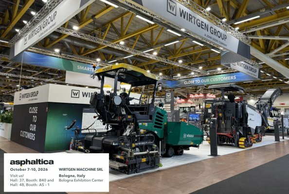 In addition to its market premières and fascinating technical presentations at Asphaltica 2026, the Wirtgen Group will also be providing in-depth information about the range of digital solutions offered by its various product brands.