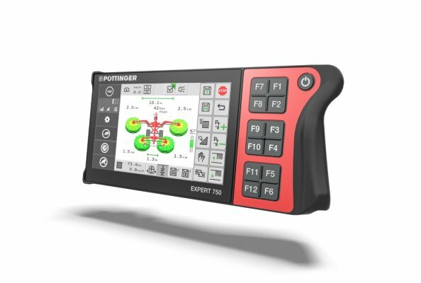 EXPERT 750: New Pöttinger ISOBUS control terminal