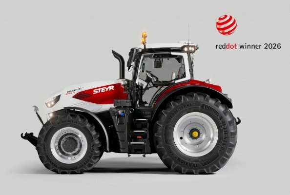 STEYR design excellence recognised once more as Cervus CVT wins Red Dot Award
