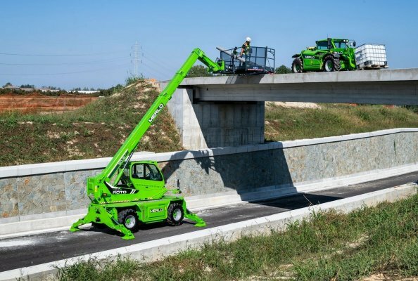 Merlo, the new ROTO ready to conquer Bauma, the world´s largest trade fair for construction machinery and building materials