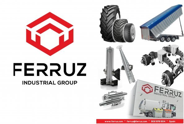 Industrial Ferruz Group,  leader company in the manufacture of cylinders, hydraulic components, running axles and suspensions for agricultural and industrial machinery
