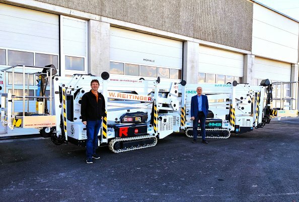 W. Reitinger GmbH adds a new manufacturer to its spider lift fleet with four units of the new 20 m R20 DA from IMER Access