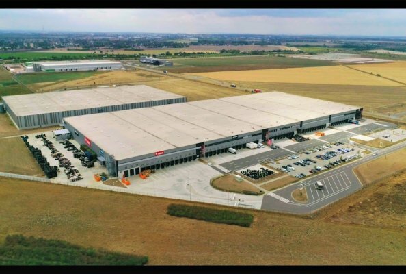 Doosan Bobcat Parts and distribution center Halle, Germany