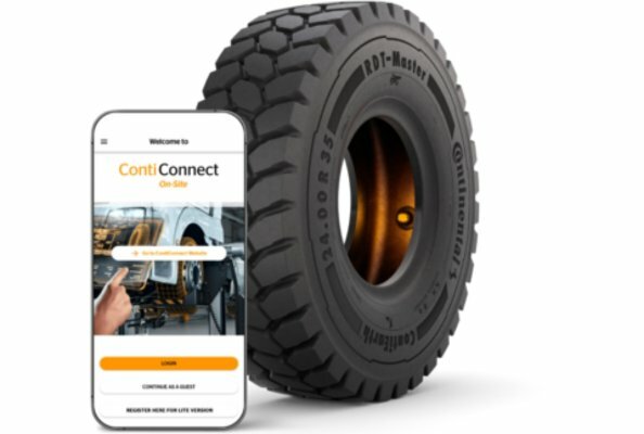 With its commitment to innovation and sustainability, Continental delivers all its radial Earthmover tires like the RDT-Master as Intelligent tires, ready for ContiConnect.