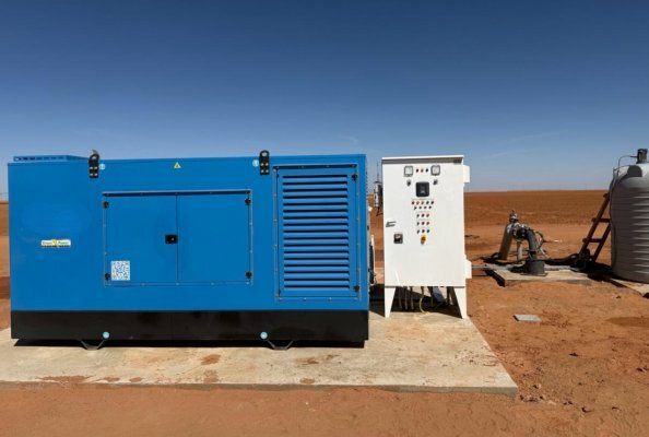 Gensets working in Algeria