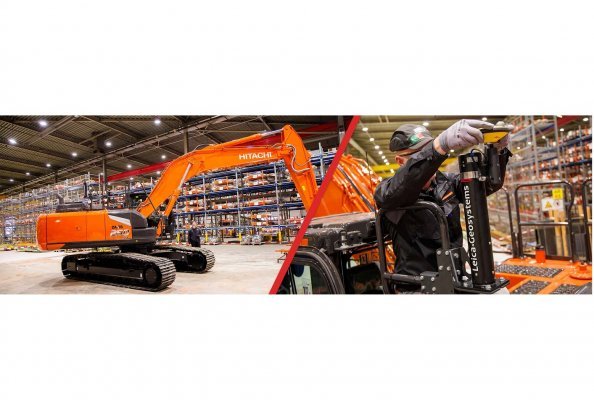 Hitachi Construction Machinery Europe (HCME) NV announces factory-fitted Leica Geosystems solutions for Zaxis-7 excavators