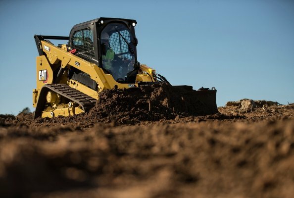 Cat299D3 Compact Track Loader with Smart Dozer Blade