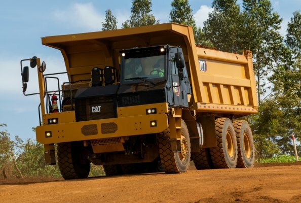 Cat® 707 wide body truck