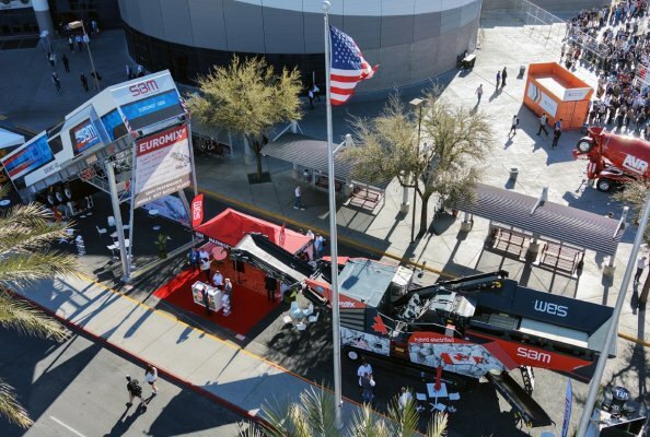 On a booth spanning over 2600 square feet, SBM showcased its mobile crushers and concrete mixing plants together for the first time at CONEXPO-CON/AGG 2026.