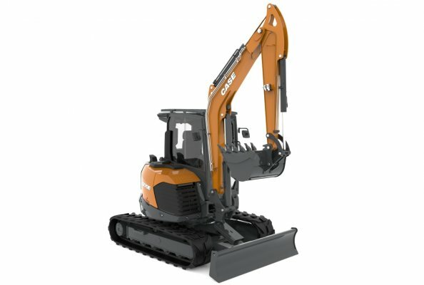 CASE CX70E midi excavator