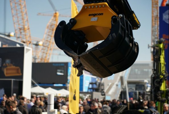 engcon's products attracted great Interest at BAUMA