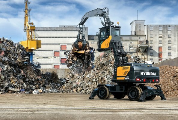 Hyundai extends its reach with material handler