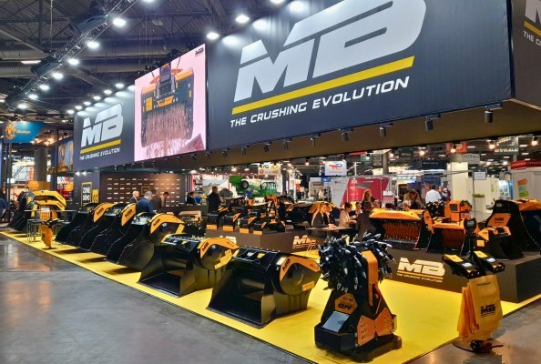 MB Crusher at Intermat 2024