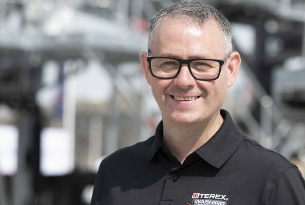 Mark Doherty has been appointed as Global Sales Director for Terex Washing Systems