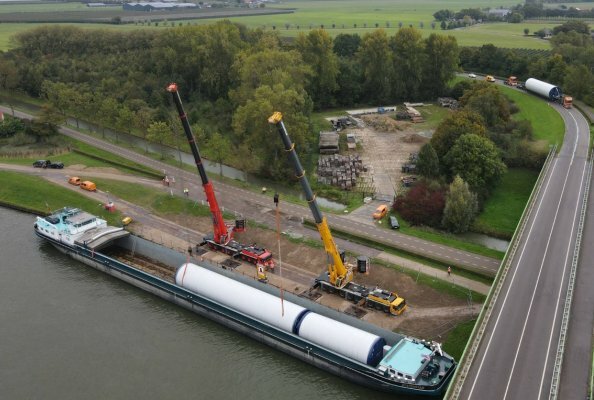 The Logistical Power behind Wind Farm Goyerbrug