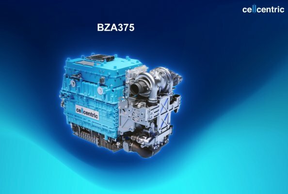 Defining the new fuel cell standard in heavy-duty applications: cellcentric unveils BZA375