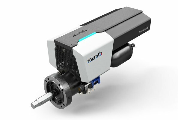 Together with the tank, safety valves and sensors, the CytroForce modules form a highly
compact and efficient servo-hydraulic axis with a closed fluid circuit and an energy-on-
demand and standardized drive and control concept.