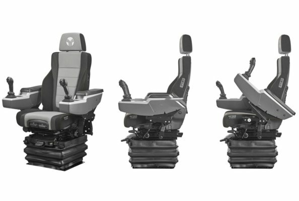 World first at ConExpo 2023: Grammer’s ErgoPlus ensures perfect ergonomics in construction machinery cabins.