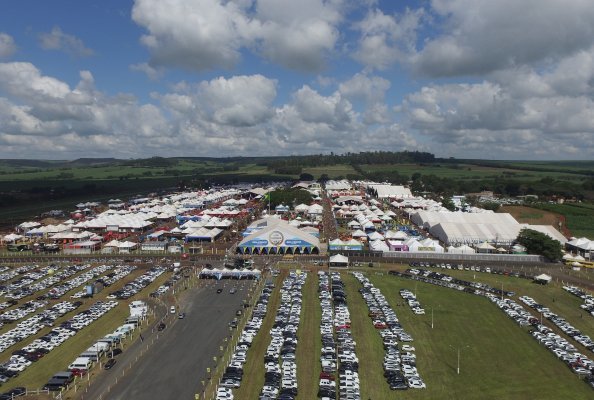 The view on Agrishow 2019 areas