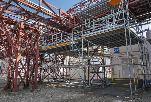 The modular structure of PERI UP facilitated quick assembly processes and real-time adjustments, thereby optimising the construction work.