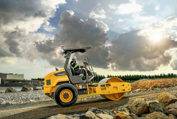 New Volvo SD70 Soil Compactor Brings Premium Performance in a Value Package