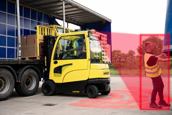 Hyster expands lineup of active alert and assist solutions with pedestrian awareness camera
