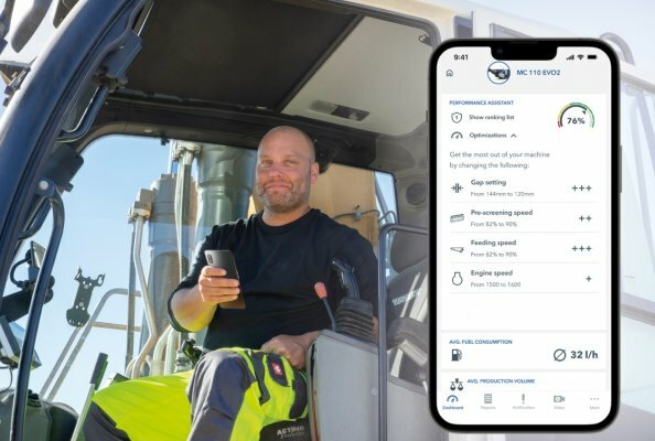 New configuration and optimisation tools in SPECTIVE CONNECT from Kleemann help operators set the correct machine parameters and monitor processes on the work site. 