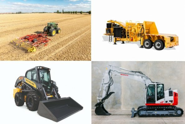 Product launches of February: part 2 (New Holland loaders, Takeuchi cultivators, Tigercat chippers, and more)