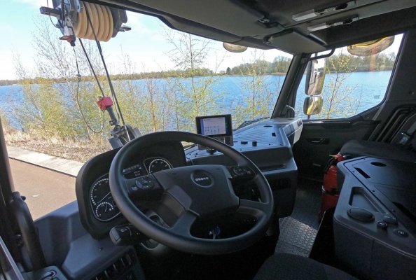 The new Grove carrier cab is a great place to work for crane operators