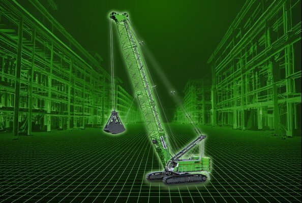 The new 220 ton SENNEBOGEN 6220 E duty cycle  crane is suitable for a wide range of applications thanks to its variability and will be presented to the public for the first time at bauma.