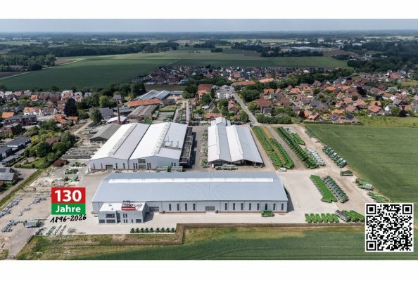 BERGMANN with a view of the new production hall.