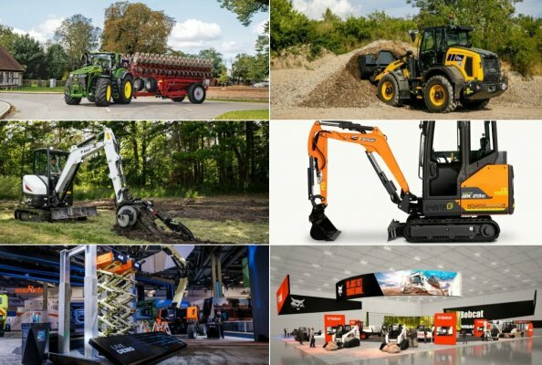 Product launches of February: part 1 (DEVELON excavators, Bobcat attachments, John Deere tractors, and more)