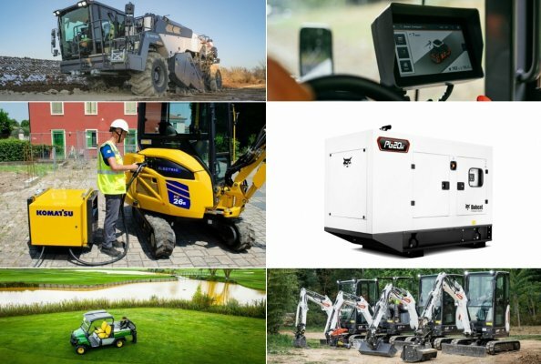 Product launches of January (Hamm digital solutions, Bobcat generators, Wirtgen news, and more)