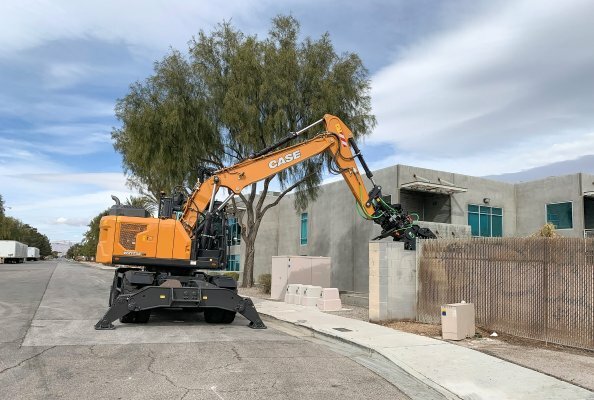 CASE WX175E SR Wheeled Excavator