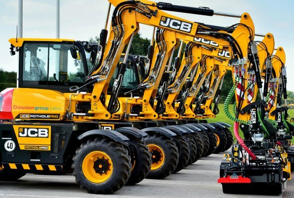 Dawsongroup is ading 50 JCB Pothole Pros to its fleet