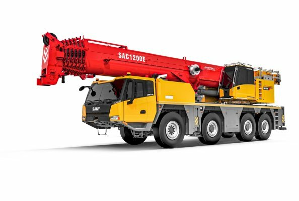 The SANY SAC1200C all-terrain crane
