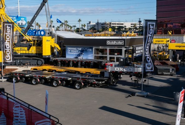 At CONEXPO 2026, Goldhofer was the first choice for heavy-haul solutions once more