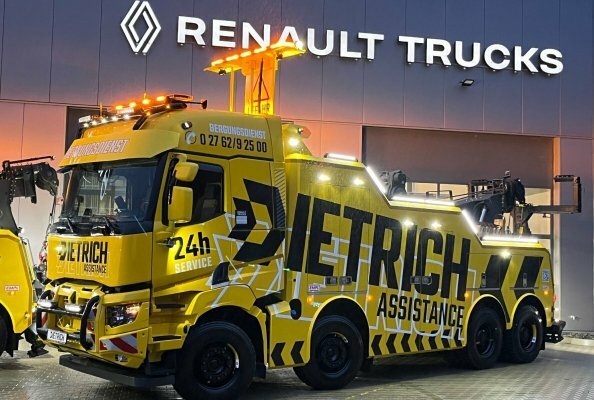 Innovation at the roadside: Renault Trucks K sets new standards in the towing and recovery sector